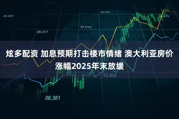 炫多配资 加息预期打击楼市情绪 澳大利亚房价涨幅2025年末放缓