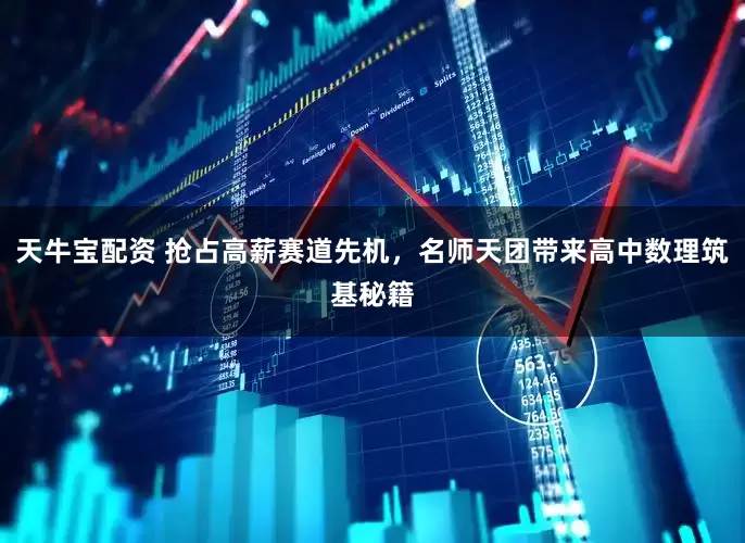 天牛宝配资 抢占高薪赛道先机，名师天团带来高中数理筑基秘籍